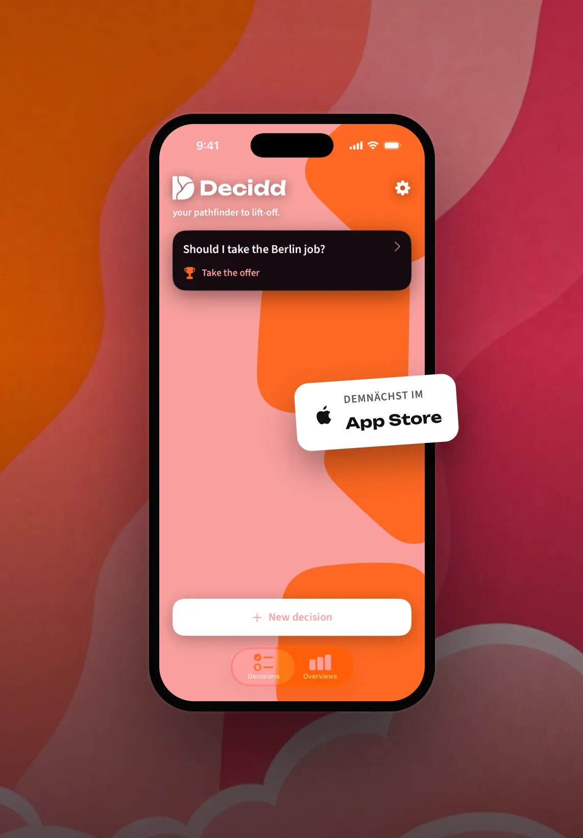 Decidd
Entscheidungs-App – Visual 1
