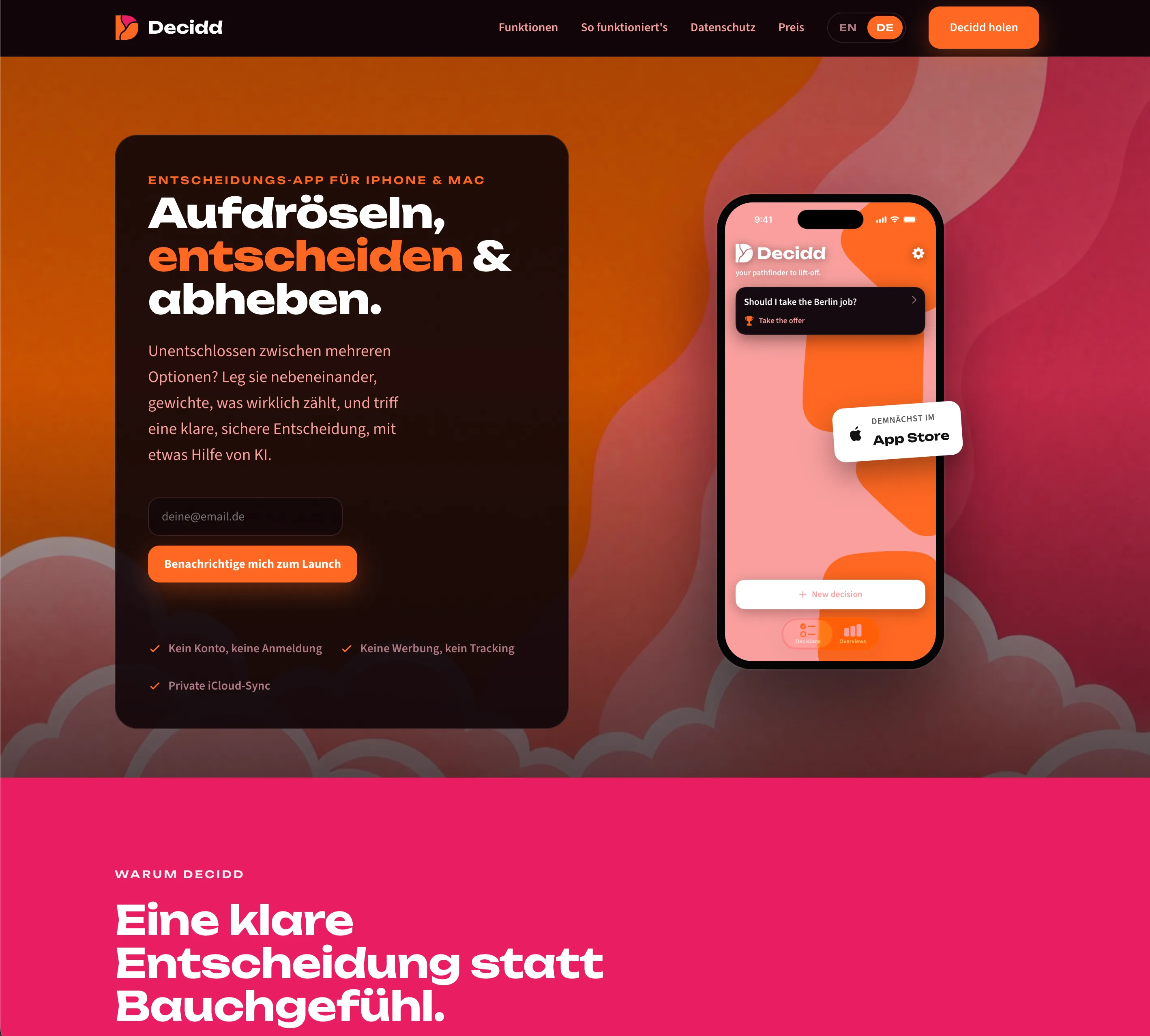 Decidd
Entscheidungs-App – Visual 2